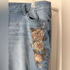 Embroidered Women's Jeans